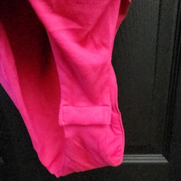 Endless Rose Sz. L New Fuchsia Shirred One Shoulder Bodysuit - Picture 12 of 13